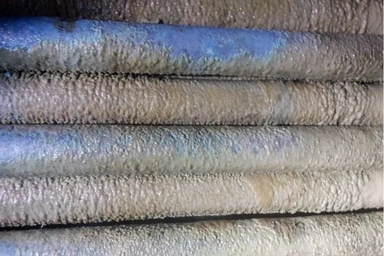 قبل از شستشوی شیمیایی آب شیرین کن حرارتی پالایشگاه سوم