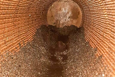 قبل از رسوب برداری مبدل حرارتی پتروشیمی خارک قبل از رسوب برداری مبدل حرارتی پتروشیمی خارک