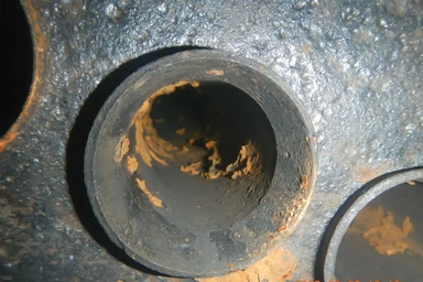 بعد از رسوب زدایی بویلر 101F پالایشگاه دهم گاز پارس جنوبی بعد از رسوب زدایی بویلر 101F پالایشگاه دهم گاز پارس جنوبی