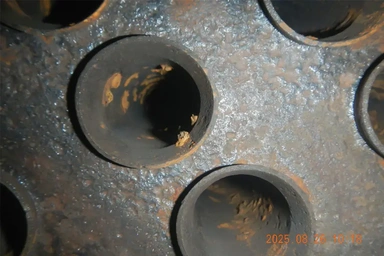 بعد از شستشوی شیمیایی بویلر 101F پالایشگاه دهم گاز پارس جنوبی بعد از شستشوی شیمیایی بویلر 101F پالایشگاه دهم گاز پارس جنوبی