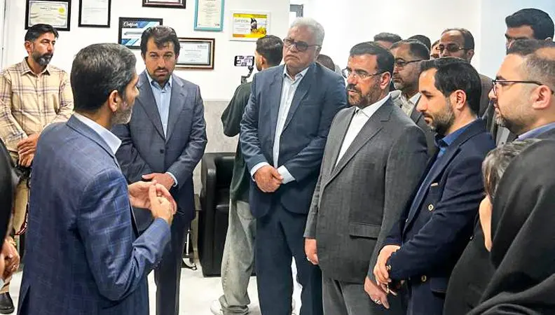 Fars Province Officials Visit Fars Science and Technology Park