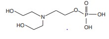 ساختار شیمیایی استر تری اتانول آمین فسفات