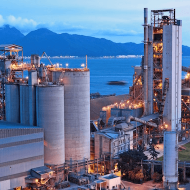 Cement production plant