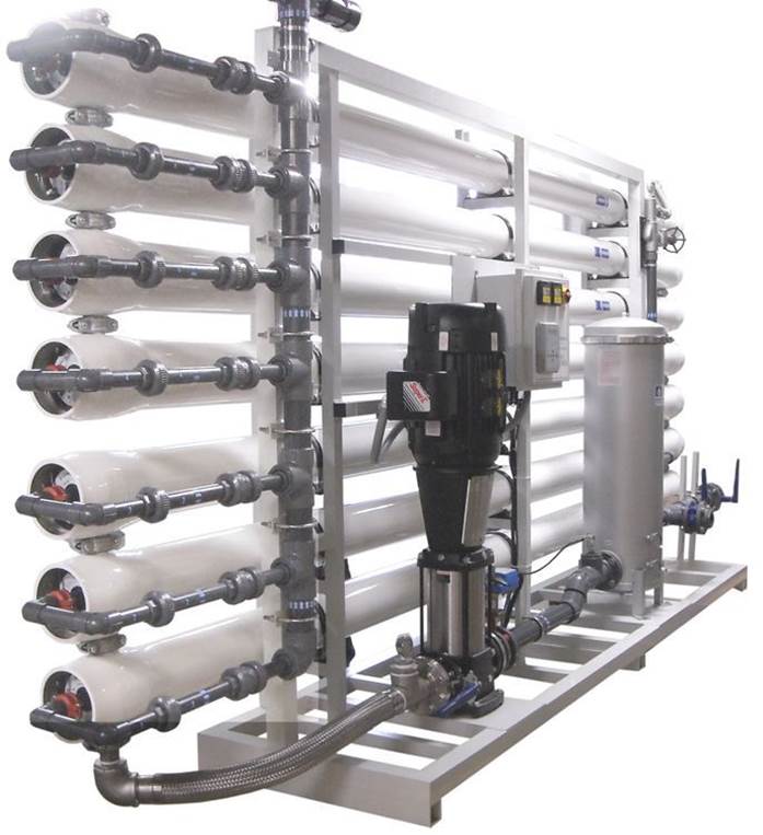 RO water desalination machine