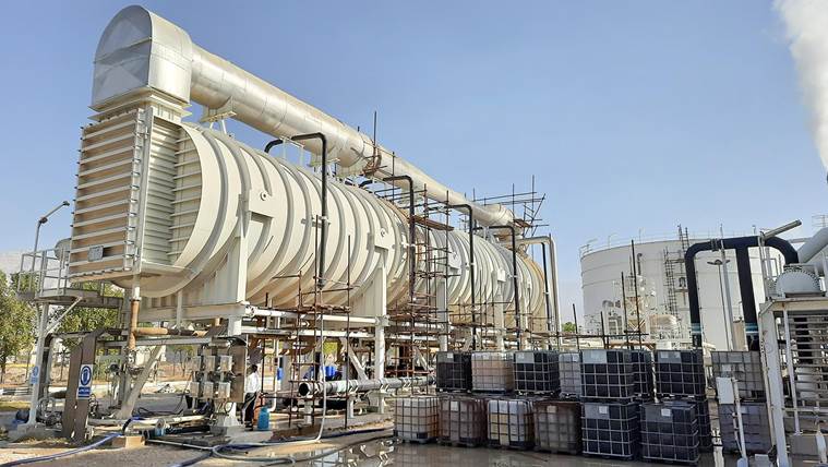 شستشوی دستگاه MED مجتمع گاز پارس جنوبی