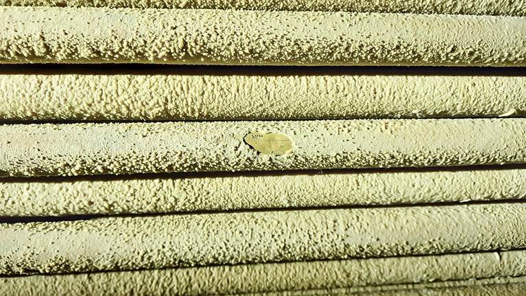 رسوبات ایجاد شده روی لوله های MED