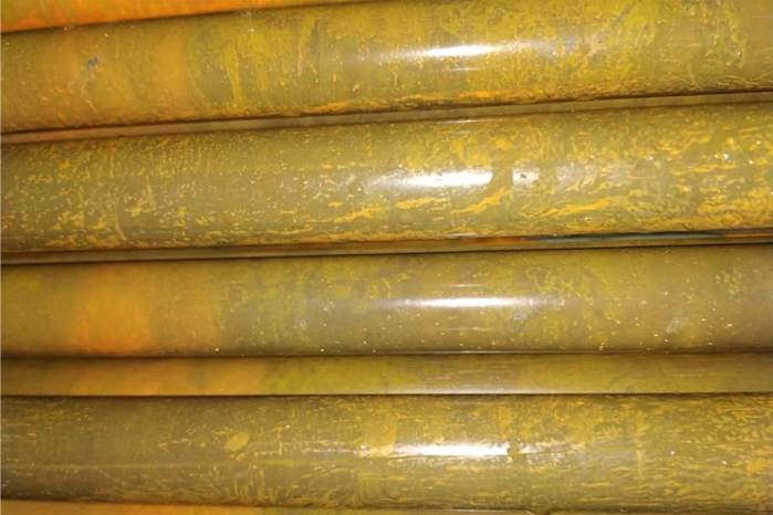 After sediment removal and chemical washing of MED desalination plant